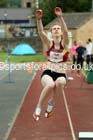 Womens under-20s long jump, EAP International Combined Events, Hexham Northumberland. Photo: David T. Hewitson/Sports for All Pics